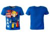 Feuerwehrmann Sam Kinder Kurzarmshirt 2er-Set 122/128 cm