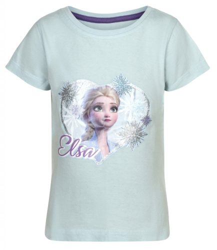 Disney Eiskönigin Kinder Kurzarmshirt, Oberteil 110/116 cm