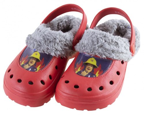 Feuerwehrmann Sam Kinder Winter-Clog-Hausschuhe 25/26