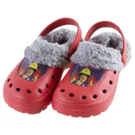 Feuerwehrmann Sam Kinder Winter Hausschuh Clog 27/28