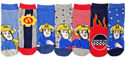 Feuerwehrmann Sam Kinder Socken 7er Set 23/26