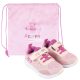 Peppa Wutz Straßenschuhe mit Turnbeutel 22