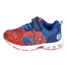 Spiderman Hero LED-blinkende, leuchtende Straßenschuhe Größe 27