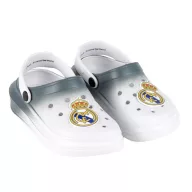 Real Madrid Coat of Arms White Kinderclogs 28/29