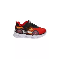 Hot Wheels Fire LED-blitzende, leuchtende Straßenschuhe 32
