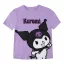 Hello Kitty Kuromi Purple Kinderkurzarmshirt, Oberteil 8 Jahre / 128 cm