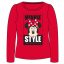 Disney Minnie Style Red Kinder Langarmshirt, Oberteil 8 Jahre / 128 cm