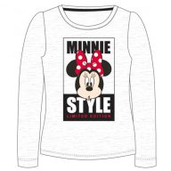   Disney Minnie Style Grey Kinder Langarmshirt, 3 Jahre / 98 cm