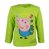 Peppa Wutz George Kinder Langarmshirt, Top 92 cm