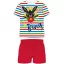 Bing Striped kurze Kinderpyjamas 92 cm