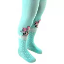 Disney Minnie Dots Green Kinderstrumpfhose 4 - 5 Jahre / 104 - 110 cm