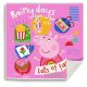 Peppa Wutz Rainy Fun Magisches Handtuch Gesichtstuch, Handtuch 30x30cm