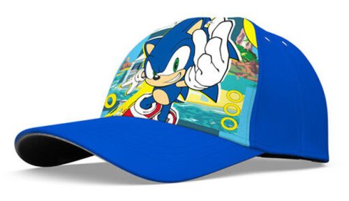 Sonic the Hedgehog Gold Rings Sonic the Hedgehog Kinder Baseballmütze 52 cm