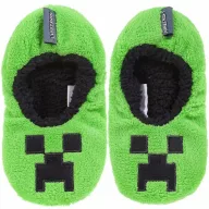 Minecraft Creeper Kinder Winter Hausschuhe 35/36