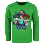 Minecraft Kinder Langarmshirt, Oberteil 10 Jahre