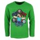 Minecraft Kinder Langarmshirt, Oberteil 10 Jahre