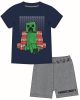 Minecraft Kinder kurzer Pyjama 10 Jahre