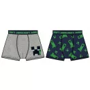 Minecraft Kinder Boxershorts 2 Stück/Packung 9 Jahre