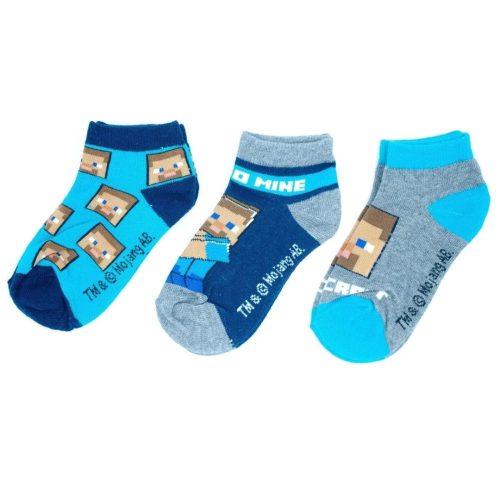 Minecraft Kinder No-show Socken 23/26