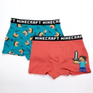 Minecraft Kinderboxershorts 2 Stück/Paket 8 Jahre