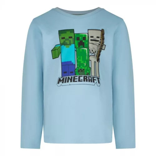 Minecraft Kinder Langärmliges T-Shirt, Oberteil 9 Jahre