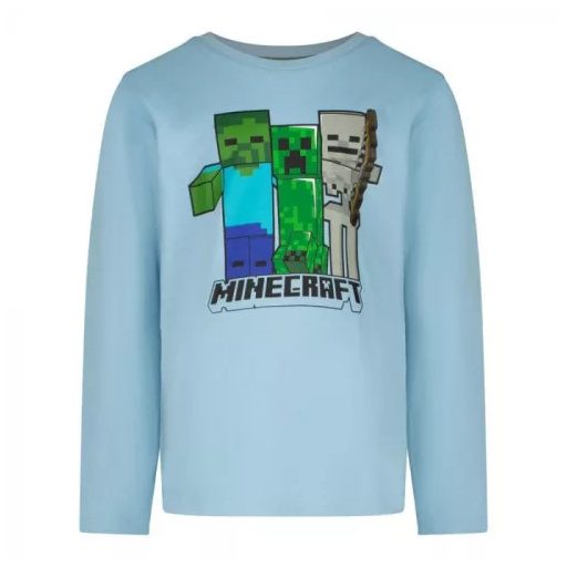 Minecraft Trio Kinder Langarmshirt, Oberteil 9 Jahre