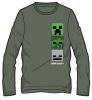 Minecraft Kinder Langärmliges T-Shirt, Oberteil 10 Jahre