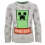 Minecraft Grey Kinder Strickpullover 8 Jahre