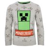Minecraft Grey Kinderstrickpullover 9 Jahre