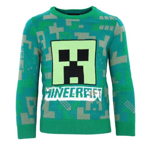 Minecraft Kinderstrickpullover 6 Jahre