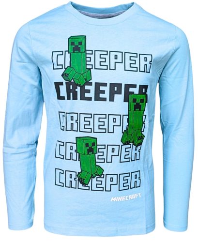Minecraft Creeper Kinder Langarmshirt, Oberteil 10 Jahre