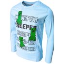 Minecraft Creeper Kinder Langarmshirt, Oberteil 6 Jahre / 116 cm