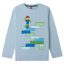 Lego Block Light Blue Kinder Langarmshirt, Oberteil 3 Jahre / 98 cm