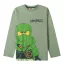 Lego Ninjago Battle Green Kinder Langarmshirt, Oberteil 4 Jahre / 104 cm