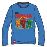   Lego Be Ninja Blue Ninjago Kinderlangarmshirt, Oberteil 3 Jahre / 98 cm
