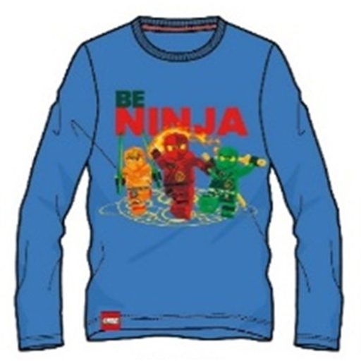 Lego Be Ninja Blue Ninjago Kinder Langarmshirt, Top 6 Jahre / 116 cm