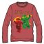 Lego Be Ninja Red Ninjago Kinder Langarmshirt, Oberteil 4 Jahre / 104 cm