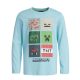 Minecraft Blockbuster Kinder Langarmshirt, Oberteil 6 Jahre