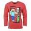 Minecraft Create Red Kinder Langarmshirt, Oberteil 10 Jahre / 140 cm