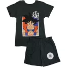 Dragon Ball Saiyan Black Kinder kurze Pyjamas 6 Jahre / 116 cm