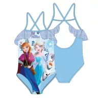   Disney Eiskönigin Sisters Blue Kinder Badeanzug, Schwimmen 7 - 8 Jahre / 122 - 128 cm