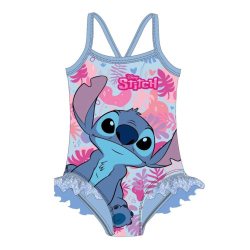 Disney Lilo und Stitch Bliss Blue Kinder Badeanzug, Schwimmer 7/8 Jahre
