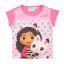 Gabby's Dollhouse Pandy Pink Kinder kurzärmliges T-Shirt, Oberteil 2 Jahre