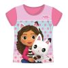 Gabby's Dollhouse Pandy Pink Kinder kurzärmliges T-Shirt, Oberteil 2 Jahre