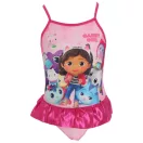 Gabby's Dollhouse Mates Kinder Badeanzug, Schwimmen 3 - 4 Jahre / 98 - 104 cm