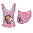 Gabby's Dollhouse Pandy Kinder Badeanzug und Sarong Set 7 - 8 Jahre / 122 - 128 cm