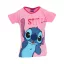Disney Lilo und Stitch Surprised Light Pink Kinder Kurzarmshirt, Oberteil 4 Jahre / 104 cm