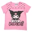 Hello Kitty Kuromi Pink Kinderkurzarmshirt, Oberteil 3 Jahre