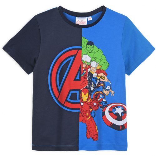 Avengers Team Blue Kinder Kurzes T-Shirt, Oberteil 6 Jahre / 116 cm