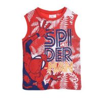   Spiderman Leaf Red Kinder Kurzarmshirt, Oberteil 3 Jahre / 98 cm